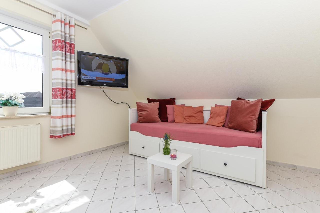 Ferienwohnung Waldblick auf dem Ferienhof Eschen Moorweg Exterior foto