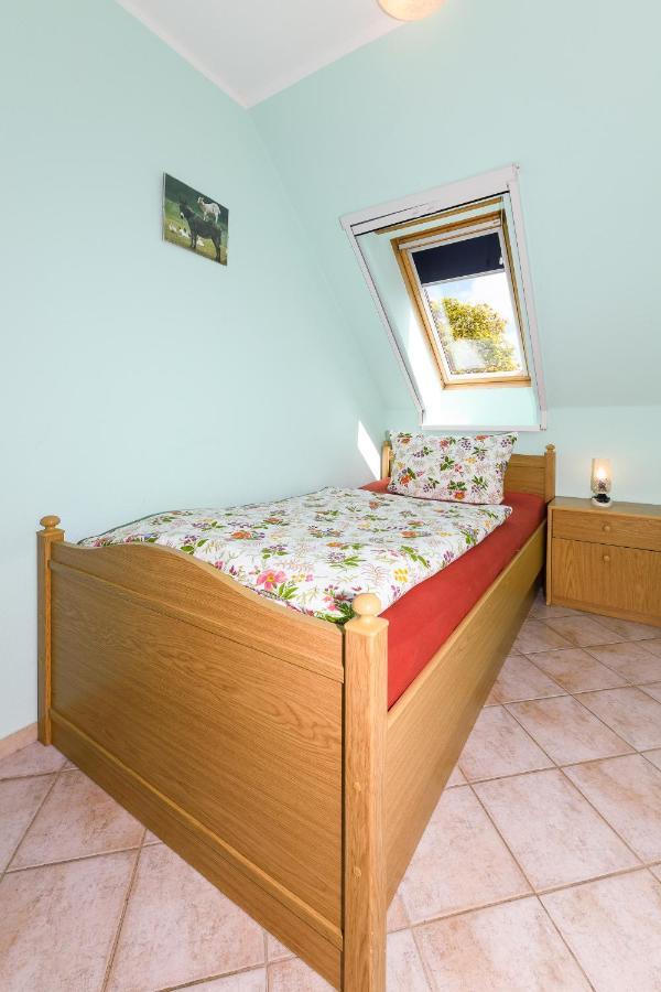 Ferienwohnung Waldblick auf dem Ferienhof Eschen Moorweg Exterior foto