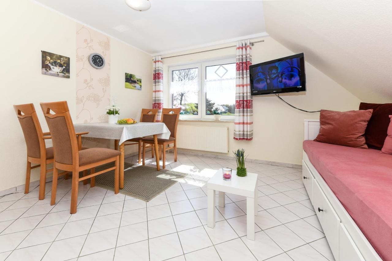 Ferienwohnung Waldblick auf dem Ferienhof Eschen Moorweg Exterior foto